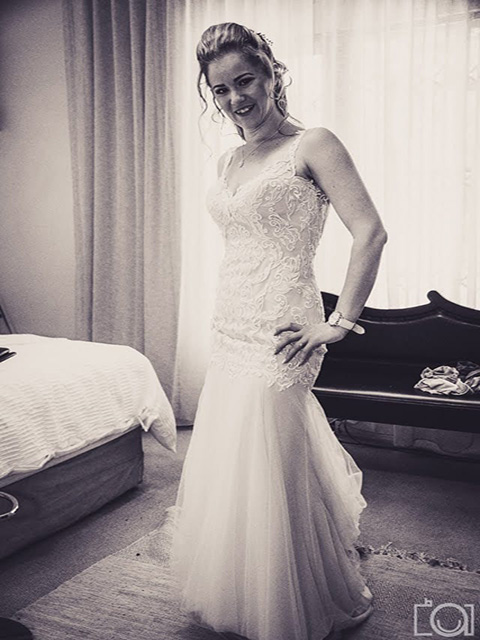 Lana after wedding